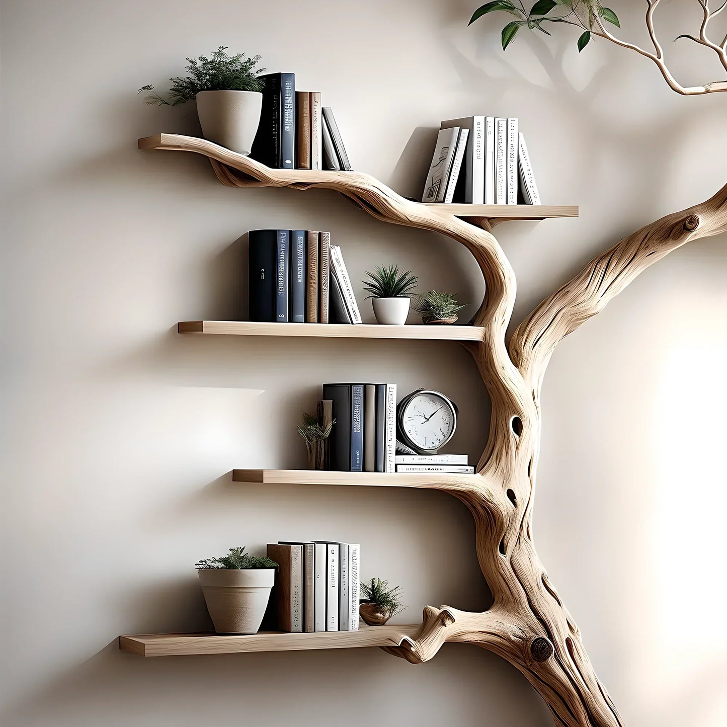 Children's bookcases, wall-mounted decorative bookcases