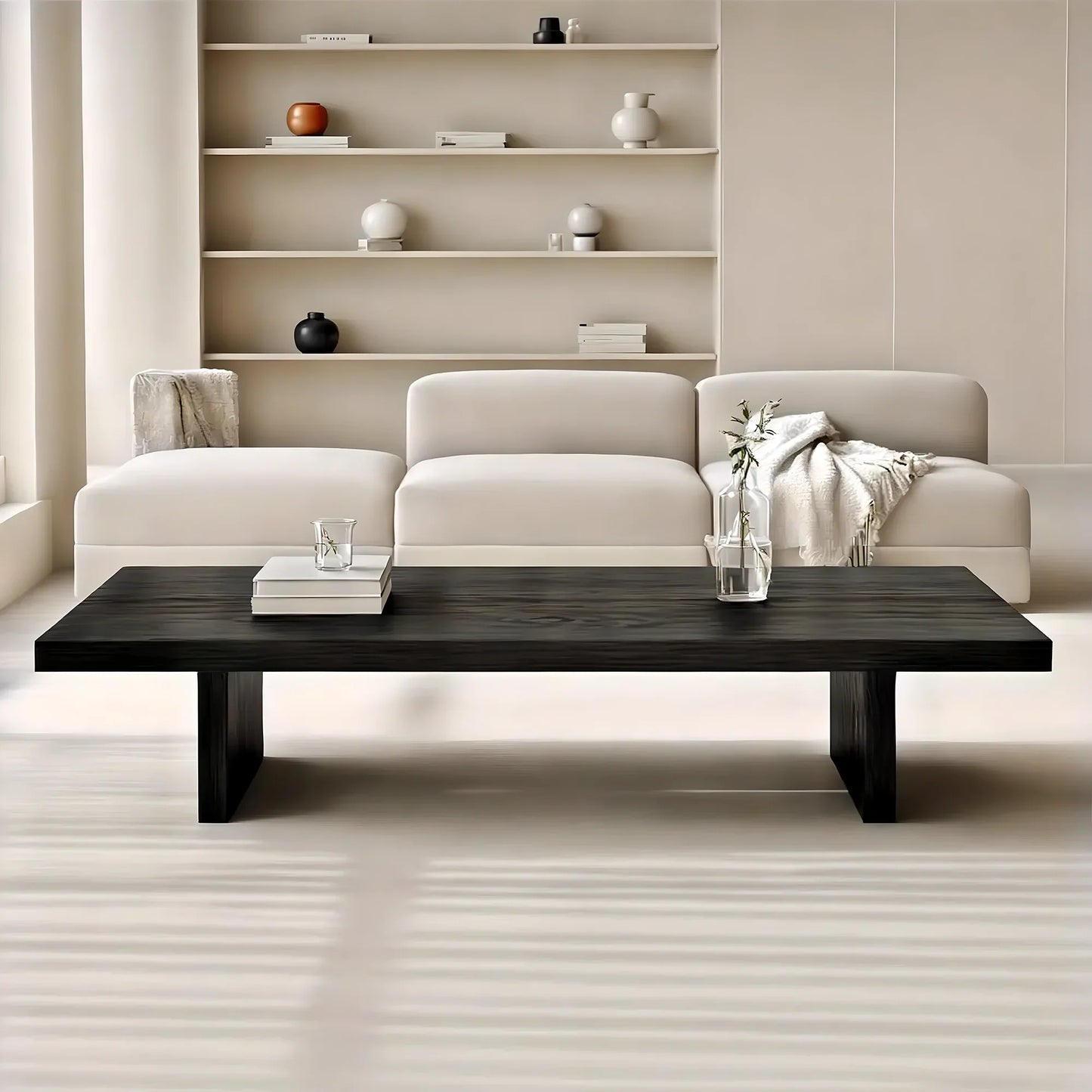 Ivy coffee table Ash wood tea table