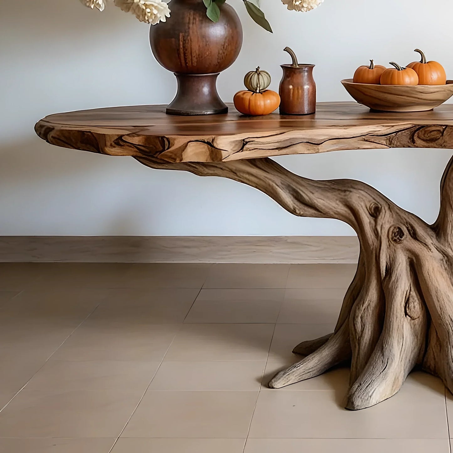 Solid wood console table, 100% handmade console table, rustic side table.