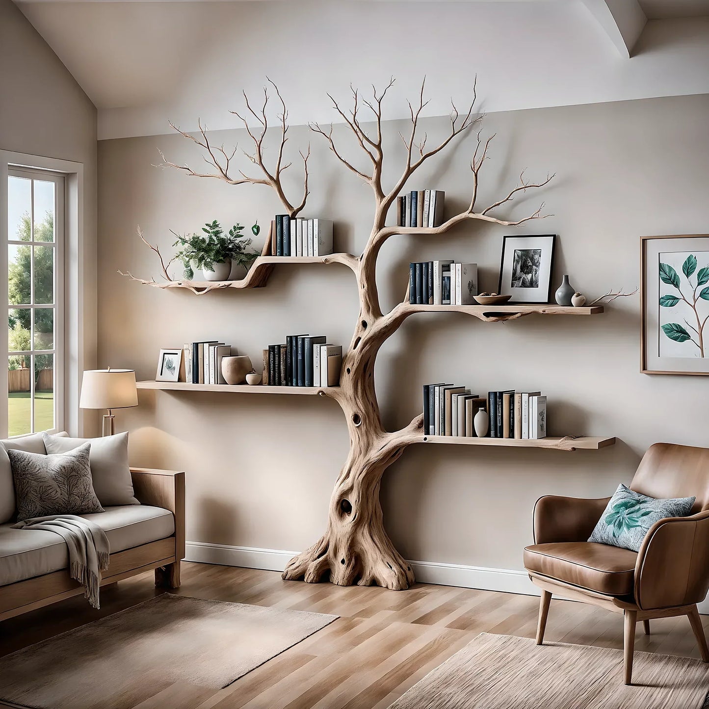 solid wood bookshelf, farm bookshelf, library bookshelf