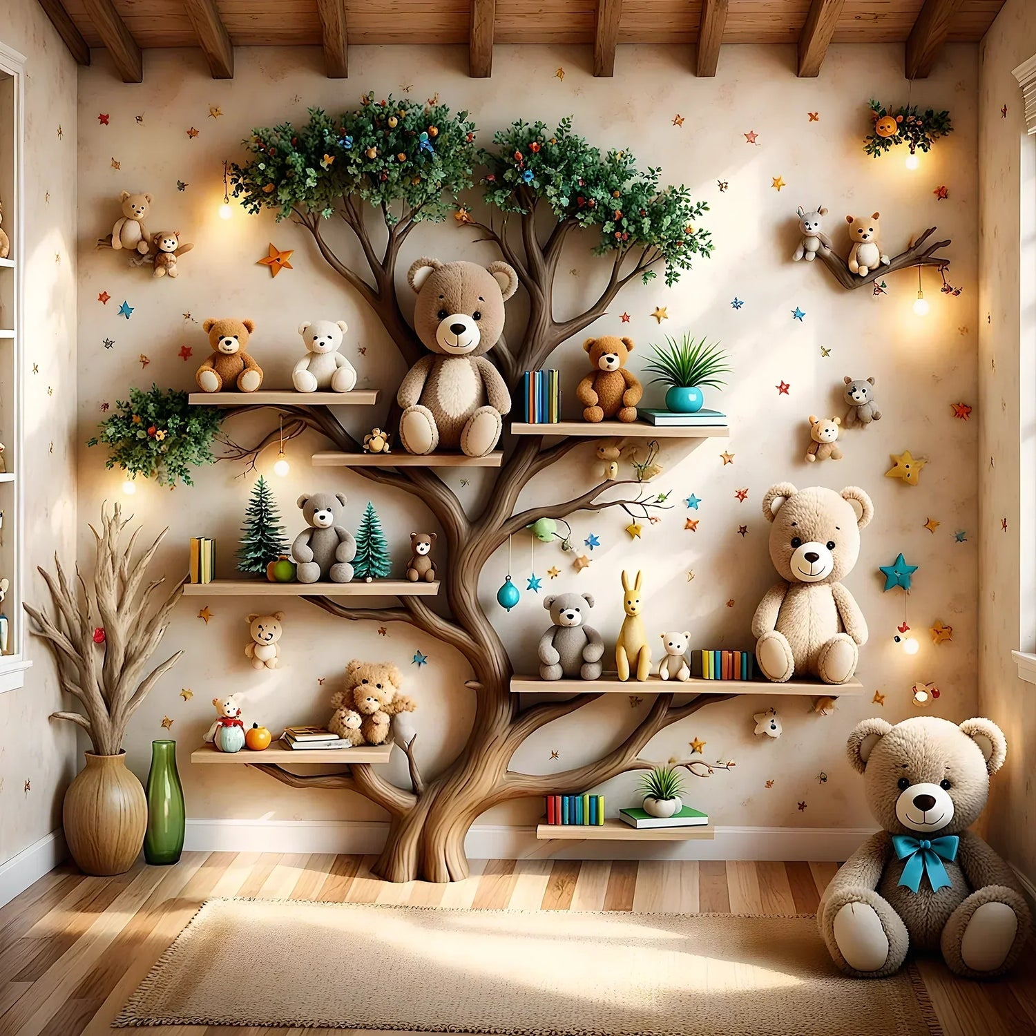 The Blooming Tree Bookshelf: Where Nature and Design Flourish Together