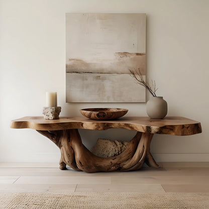 Rustic Farmhouse Console Table to Elevate Your Living Space