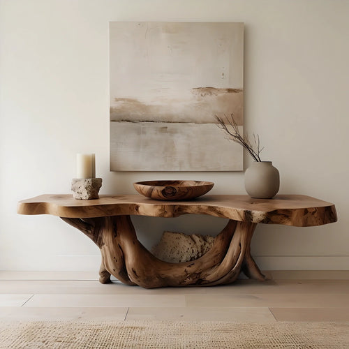 Rustic Farmhouse Console Table to Elevate Your Living Space