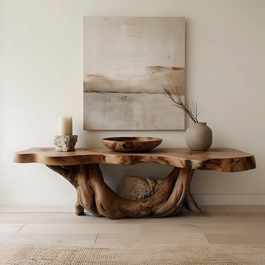 Rustic Farmhouse Console Table to Elevate Your Living Space
