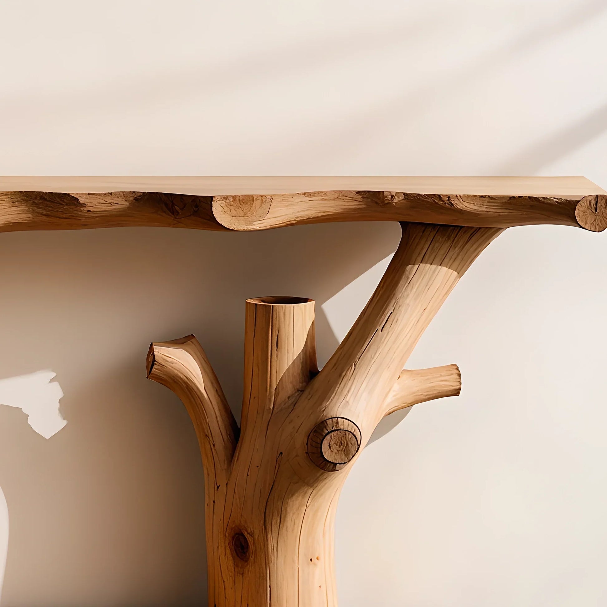 2 tier console table, rustic table, 100% handmade table, entryway table. 