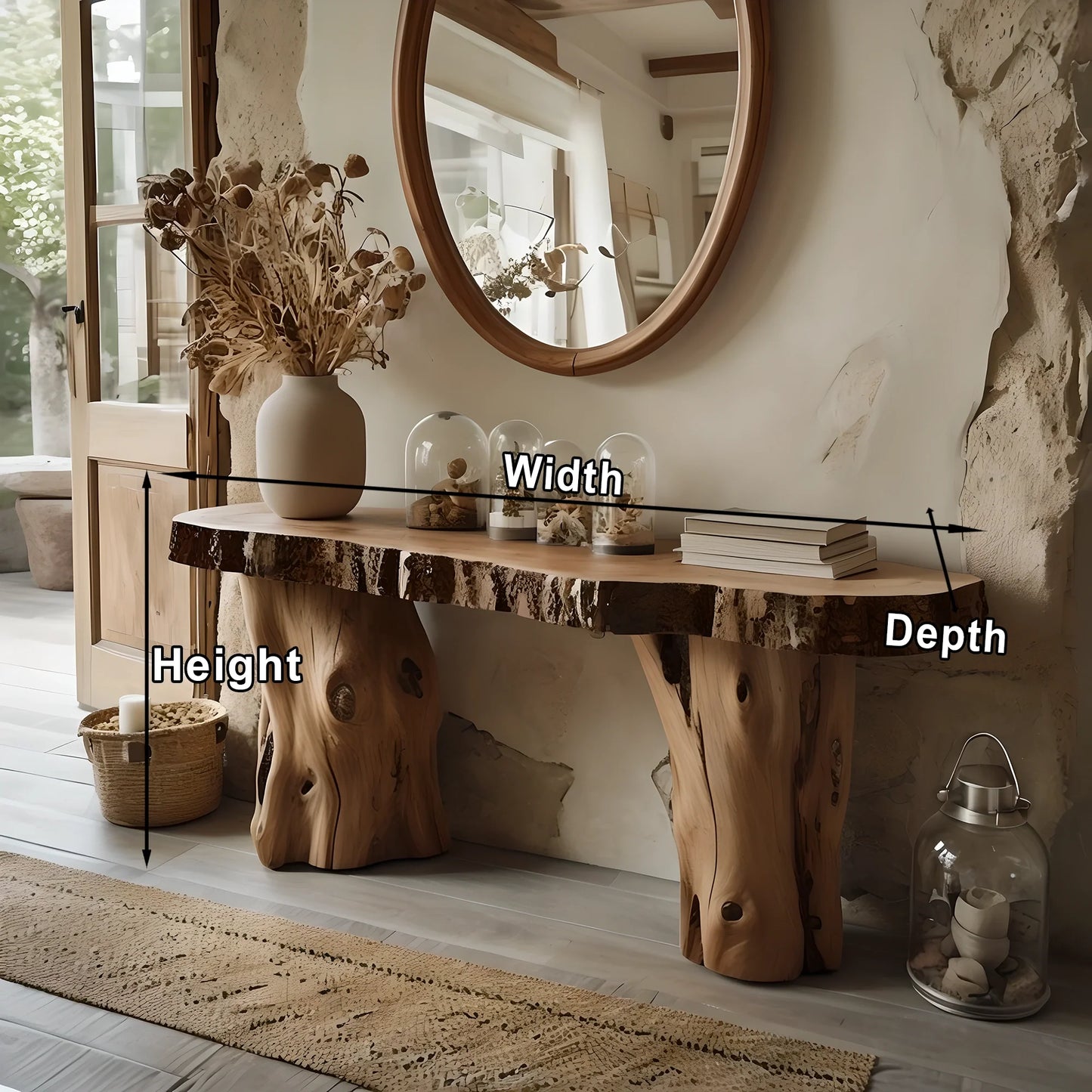 Modern Farmhouse Console Table for Stylish and Functional Living