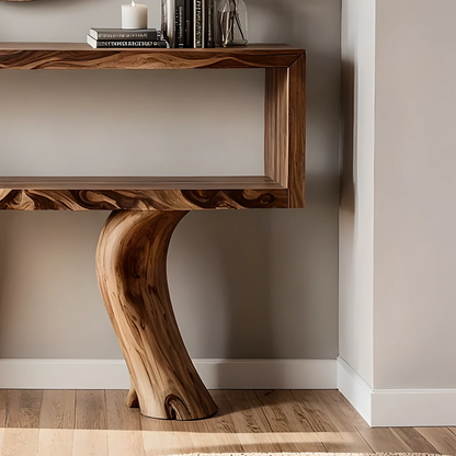 Eco-Friendly Solid Wood Home Console – Artisan Handmade Furniture