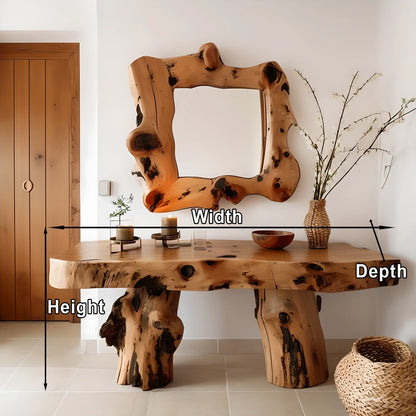 Handcrafted Farmhouse Entryway Table for a Cozy Home Atmosphere
