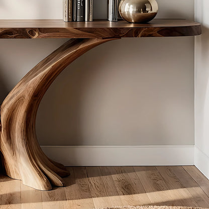 Eco-Friendly Solid Wood Home Console – Artisan Handmade Furniture