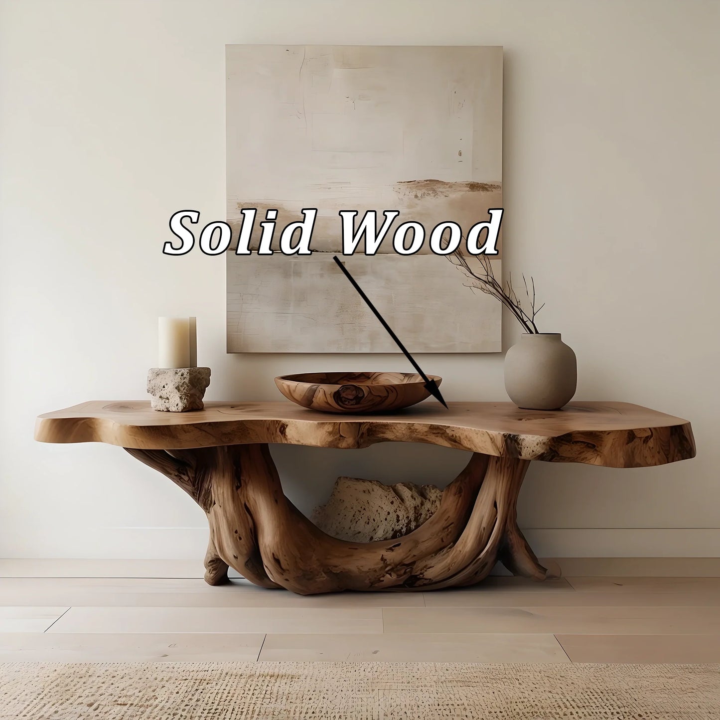 Rustic Farmhouse Console Table to Elevate Your Living Space