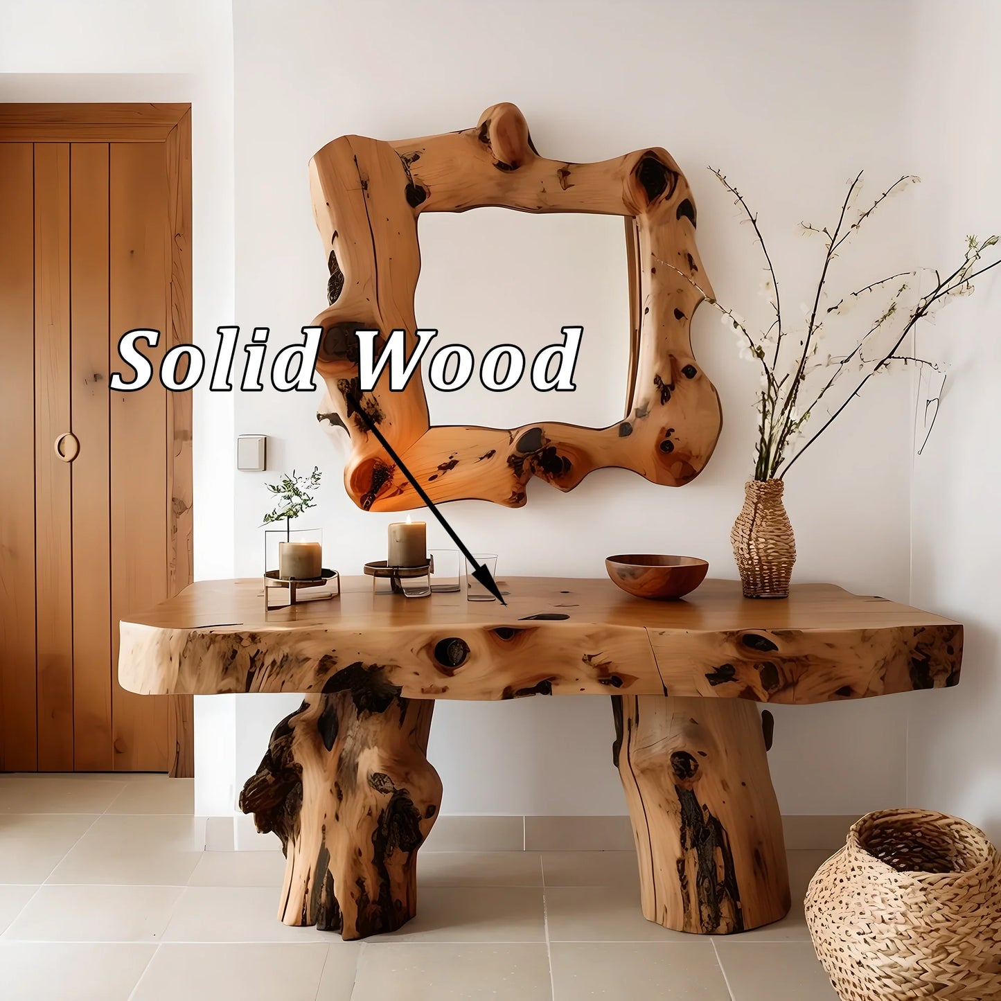 Handcrafted Farmhouse Entryway Table for a Cozy Home Atmosphere