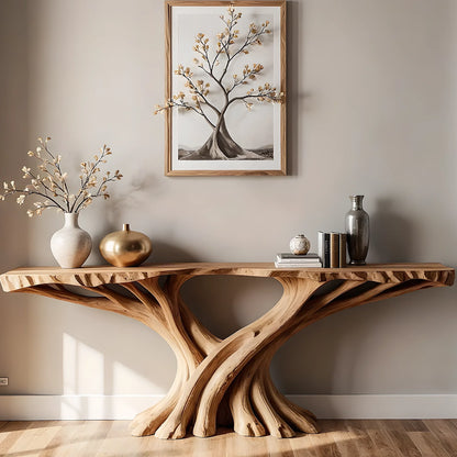 Versatile Rustic Home Console Table – Handmade from Premium Wood
