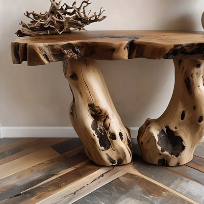 Wood Console Table Hallway Table Farmhouse Decor