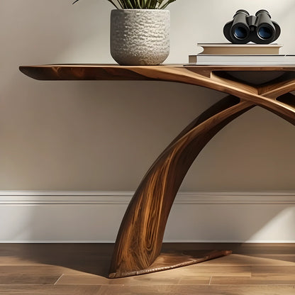 Farmhouse Solid Wood Console Table for a Warm and Inviting Home