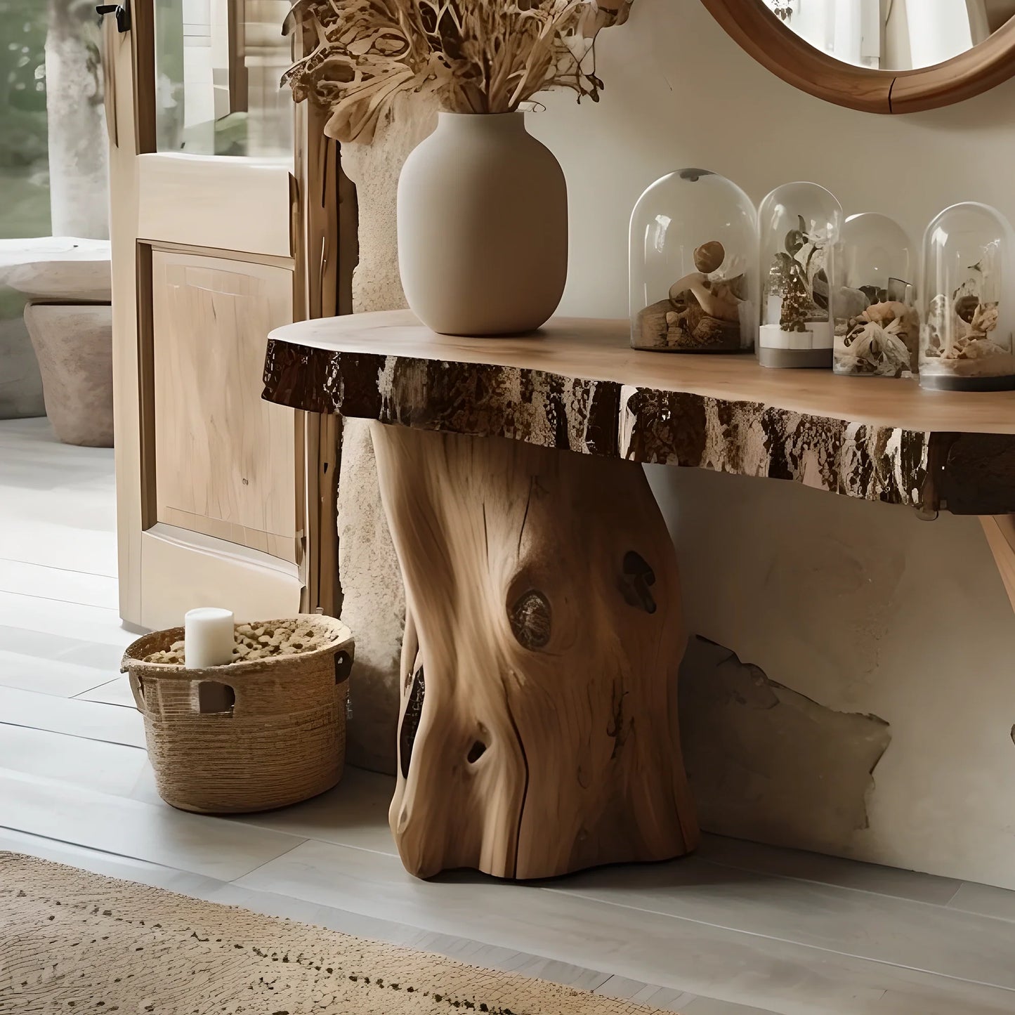 Modern Farmhouse Console Table for Stylish and Functional Living