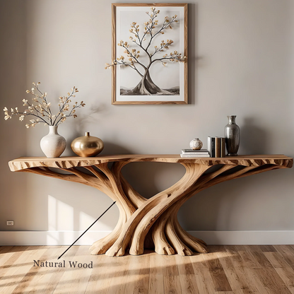 Versatile Rustic Home Console Table – Handmade from Premium Wood
