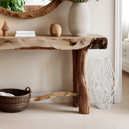 Farmhouse Accent Table Entryway Decor
