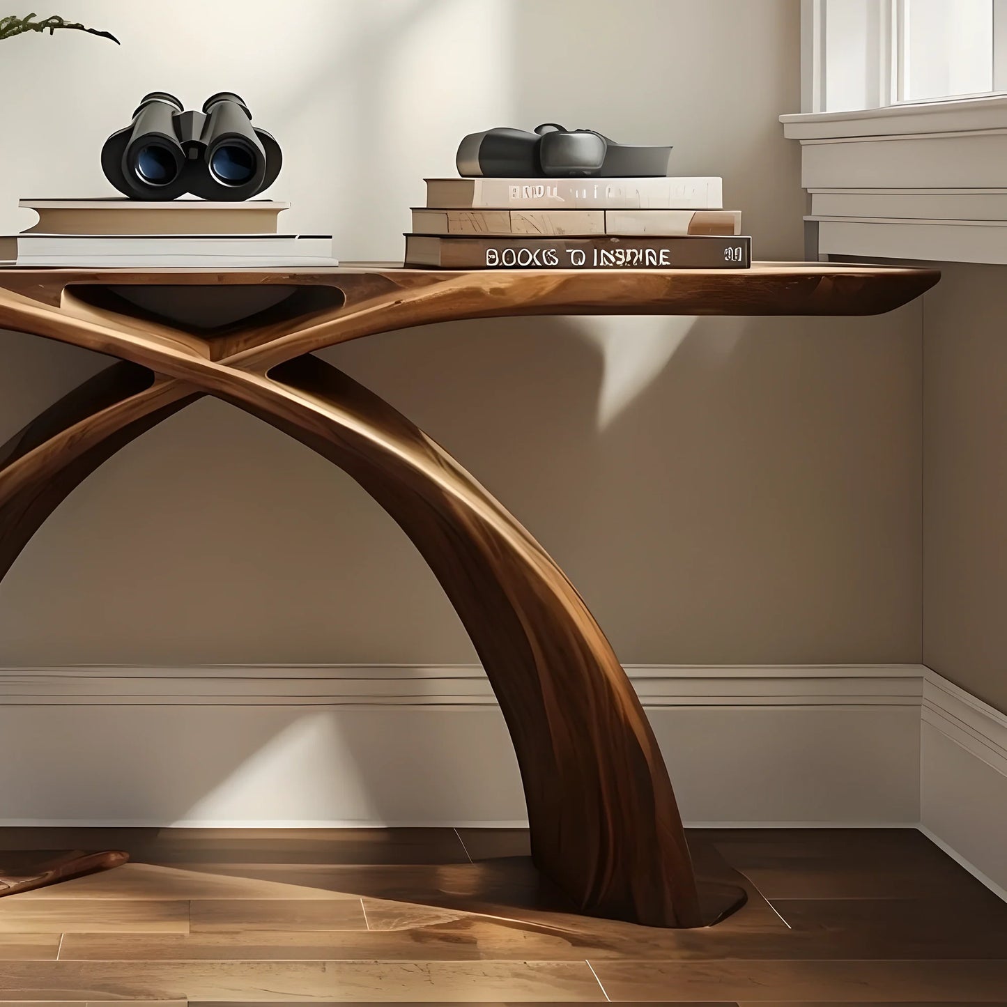 Farmhouse Solid Wood Console Table for a Warm and Inviting Home