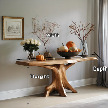 Handcrafted Entry Table - The Sophisticated Space Organization Solution 