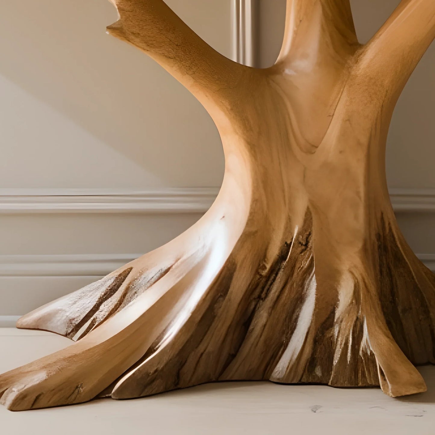 High-class Solid Wood Console Table - Creates a Classy Highlight for the Space 
