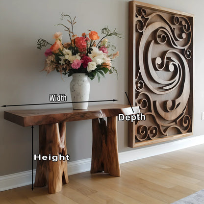 Narrow Entryway Table - Smart Solution For Small Spaces 