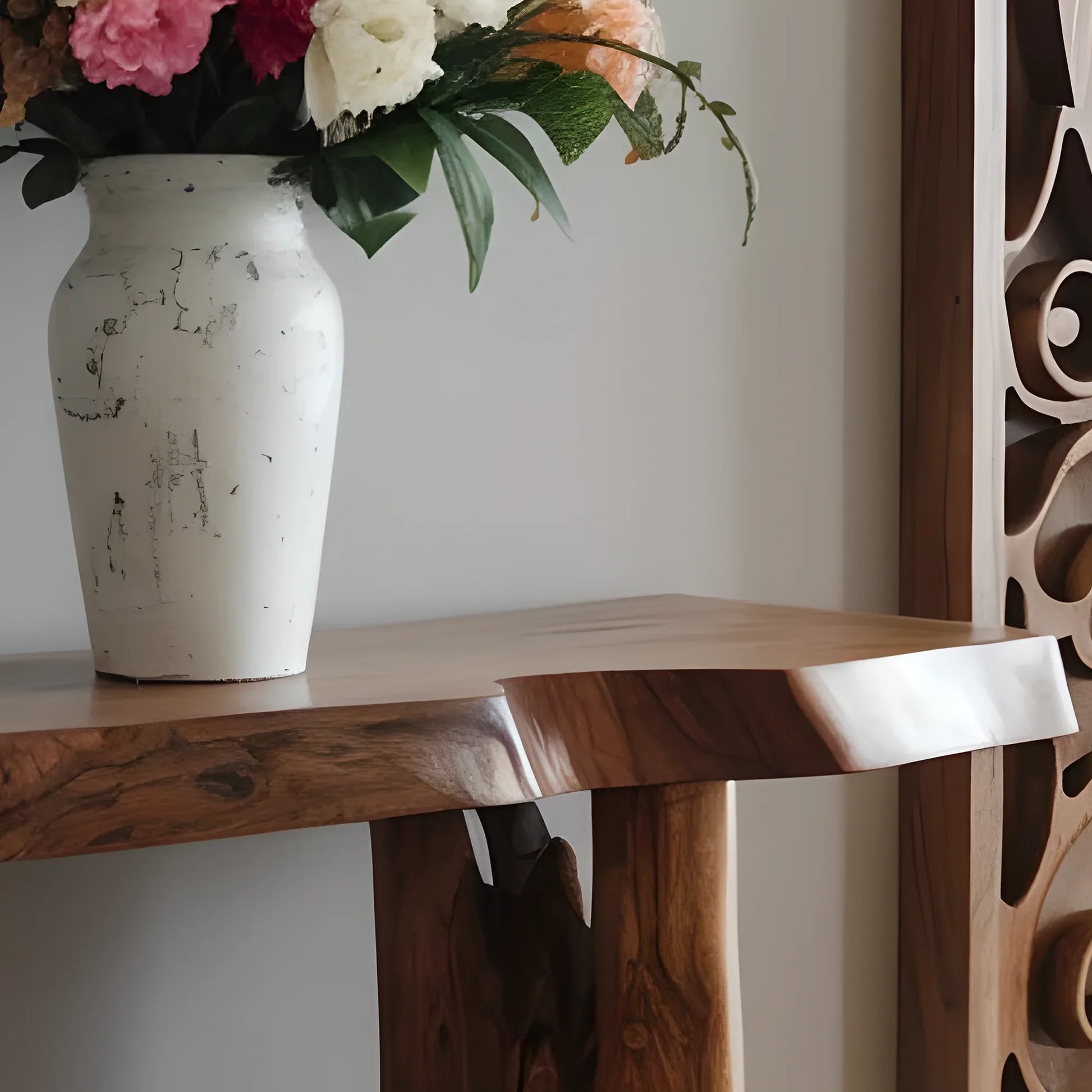 Narrow Entryway Table - Smart Solution For Small Spaces 