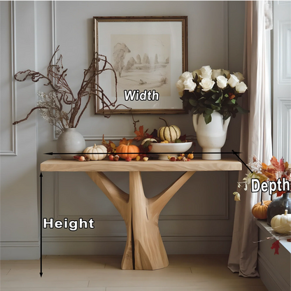 Rustic Console Table 