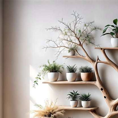 bookshelf, decorative shelf, tree shaped bookshelf, children's room shelf 
